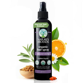 Nature's Brands front packaging showing label and 8 oz bottle, easy travel styling