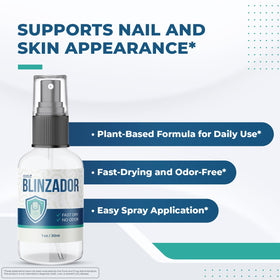 Nature’s NutriWave Blinzador spray nozzle close-up for precise application benefit