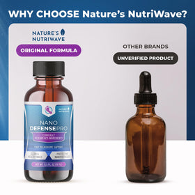 Nature’s NutriWave lifestyle shot of foot-care routine showing comfortable daily application benefit