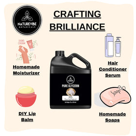 Naturevibe Botanicals label close-up showing product purity and ingredient clarity