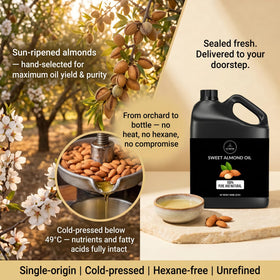 Naturevibe Botanicals oil on hand demonstrating quick absorption and moisturization benefit