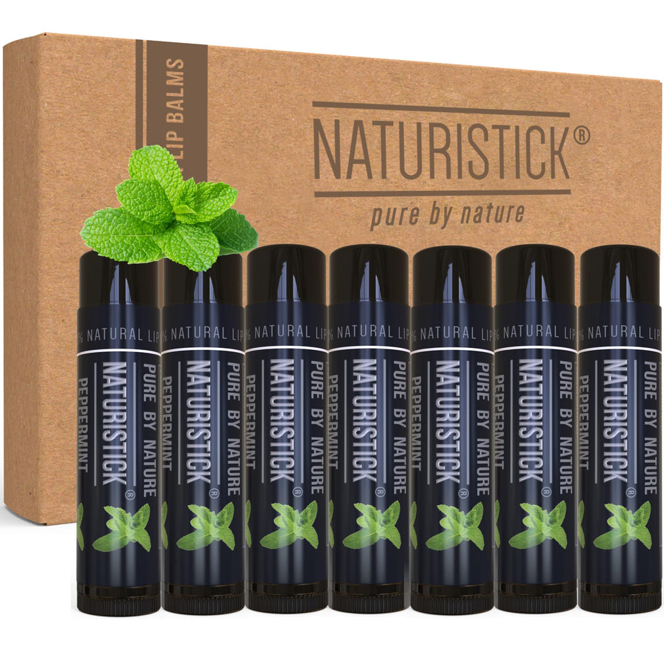 Naturistick black tube pack front view showing neat sealed tubes and branding