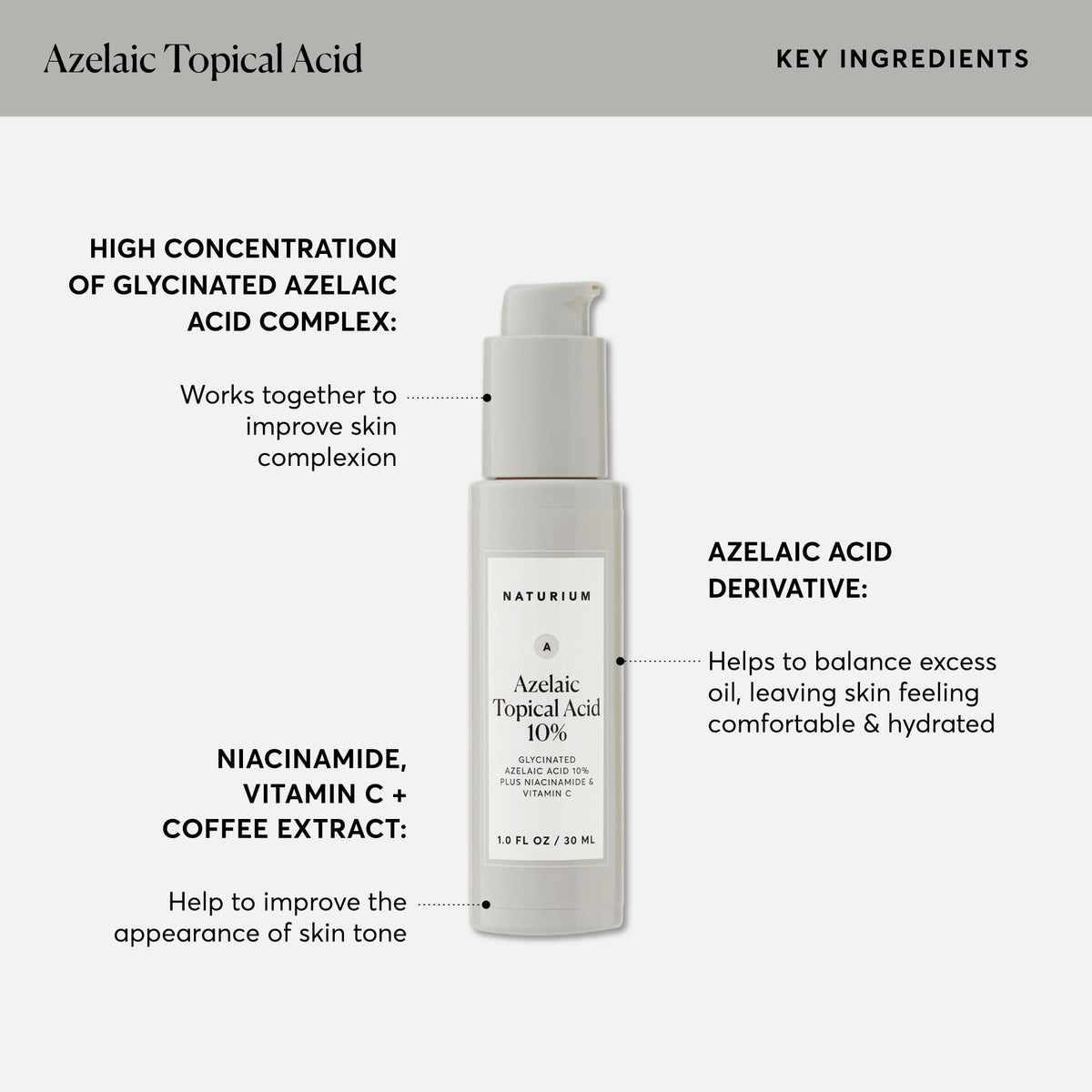 Naturium bottle with ruler for one-ounce size and travel-friendly benefit