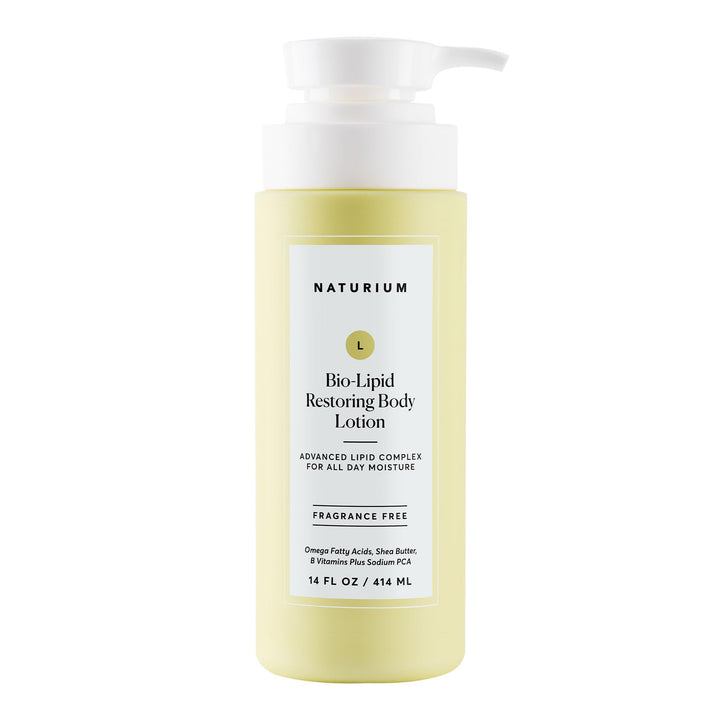 Naturium front packaging showing 14 oz bottle and product name for clear identification