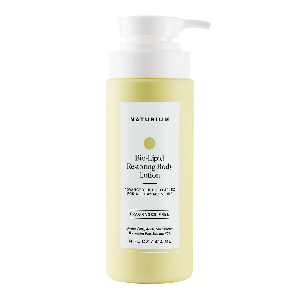 Naturium front packaging showing 14 oz bottle and product name for clear identification