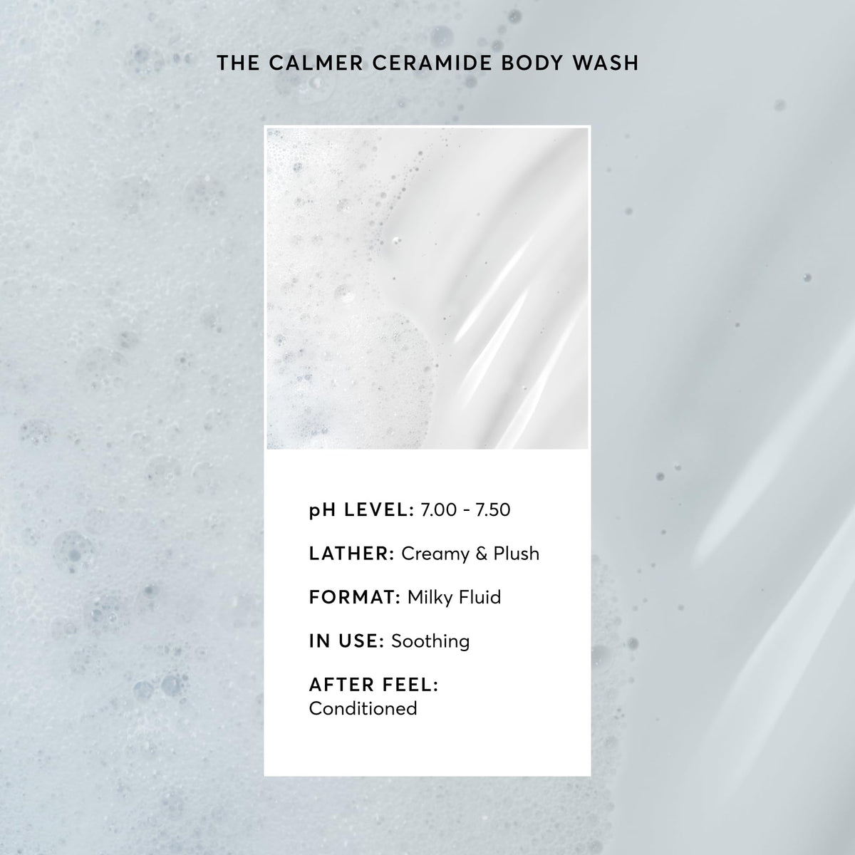 Naturium ingredient focus on ceramides for barrier support and calm