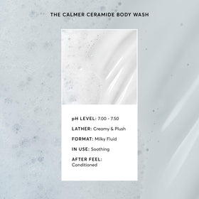 Naturium ingredient focus on ceramides for barrier support and calm