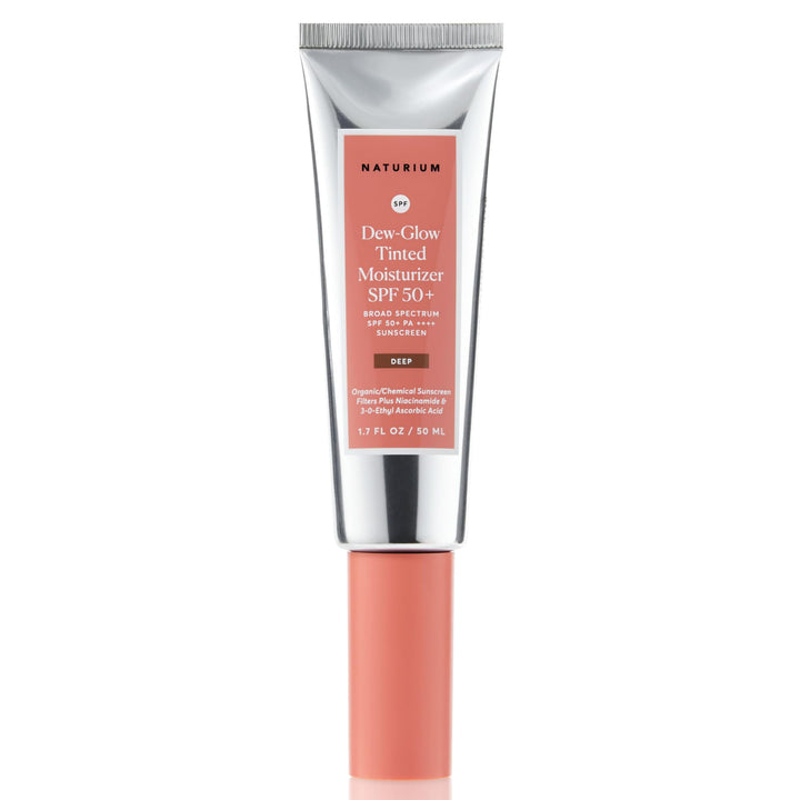 Naturium front packaging showing product tube and branding with SPF benefit