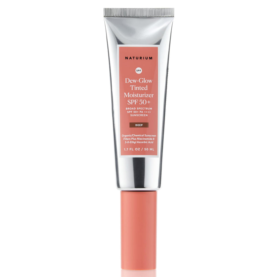 Naturium front packaging showing product tube and branding with SPF benefit