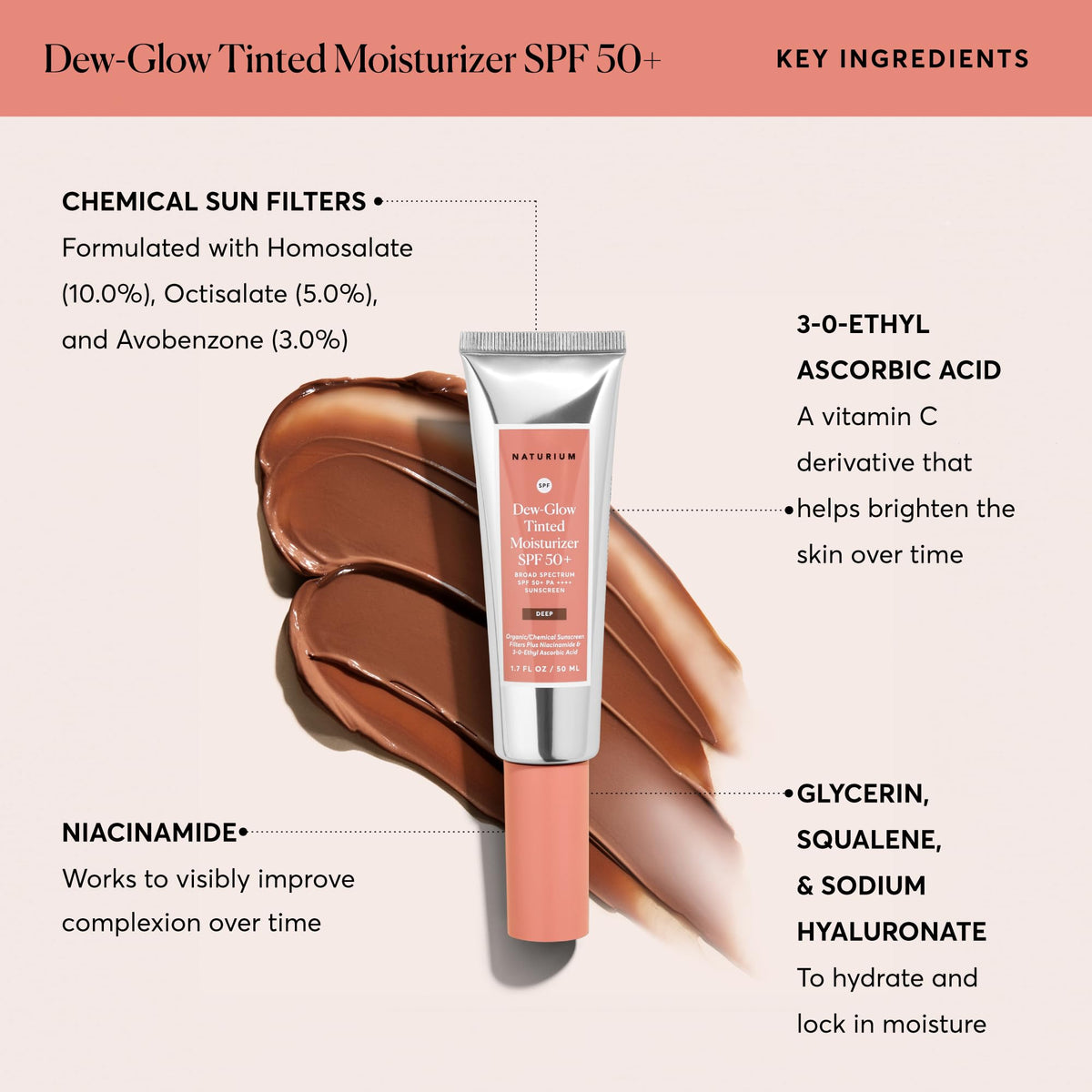 Naturium tube in hand for size comparison and travel-friendly benefit