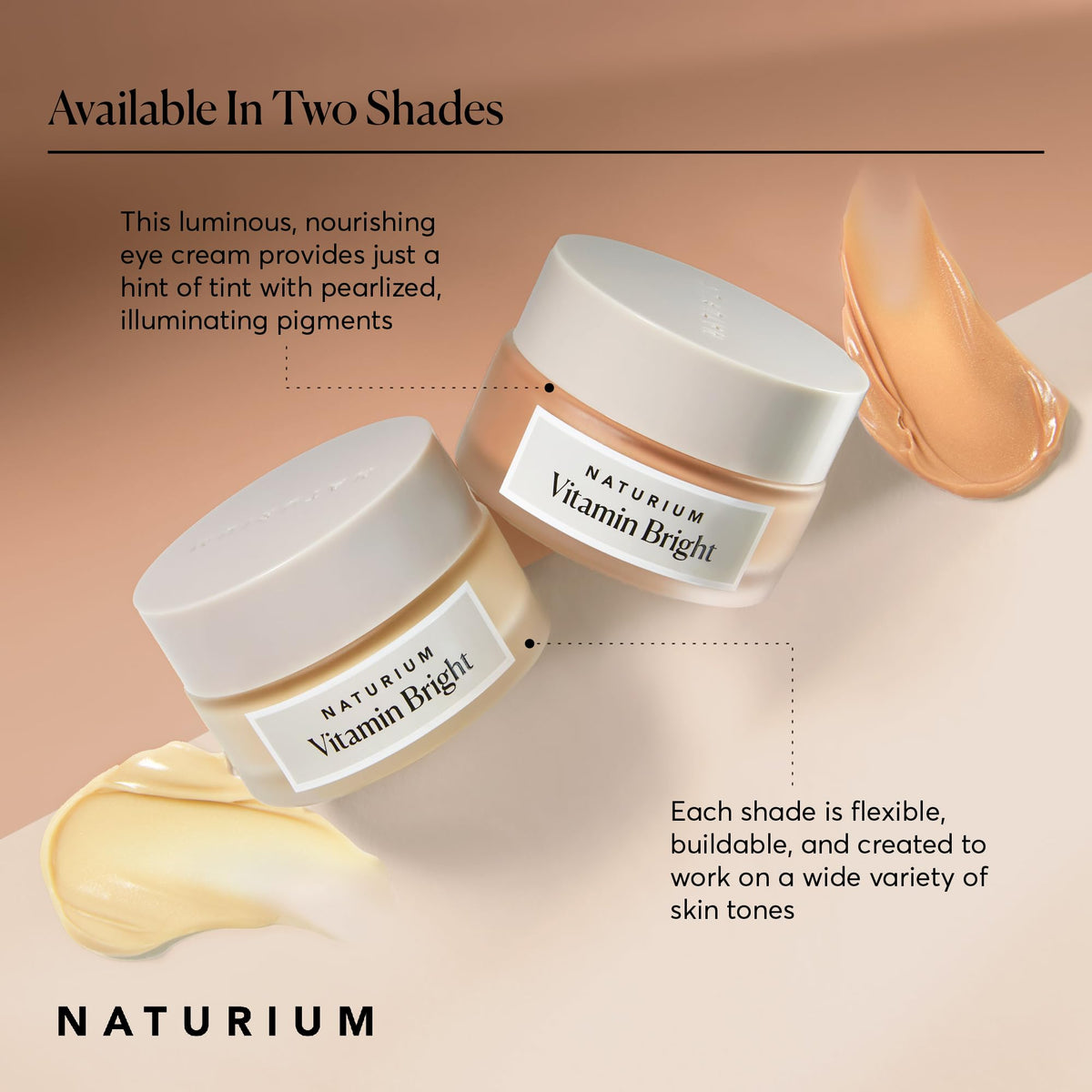 Naturium application close-up demonstrating gentle tapping to blur lines and prep makeup