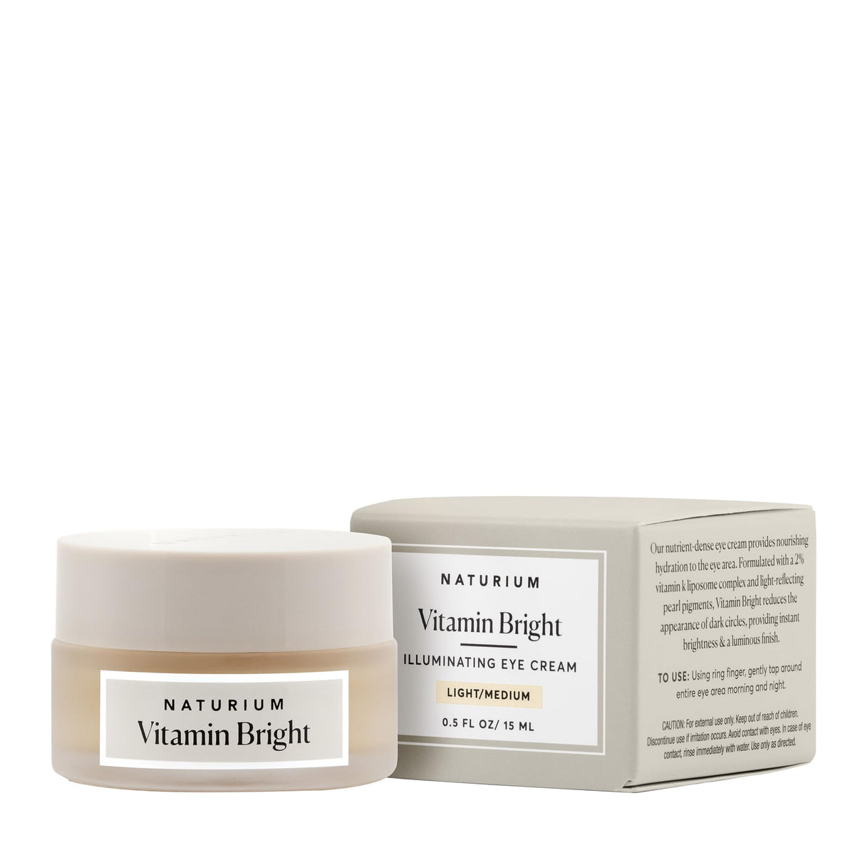 Naturium front packaging showing product and label for clear identification and trust