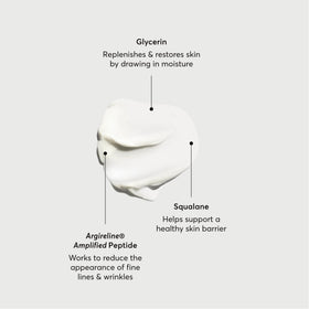Naturium eye cream open cap texture close-up highlighting creamy lightweight feel