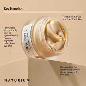 Naturium swatch of light and medium pigments showing shade buildability and instant brighten
