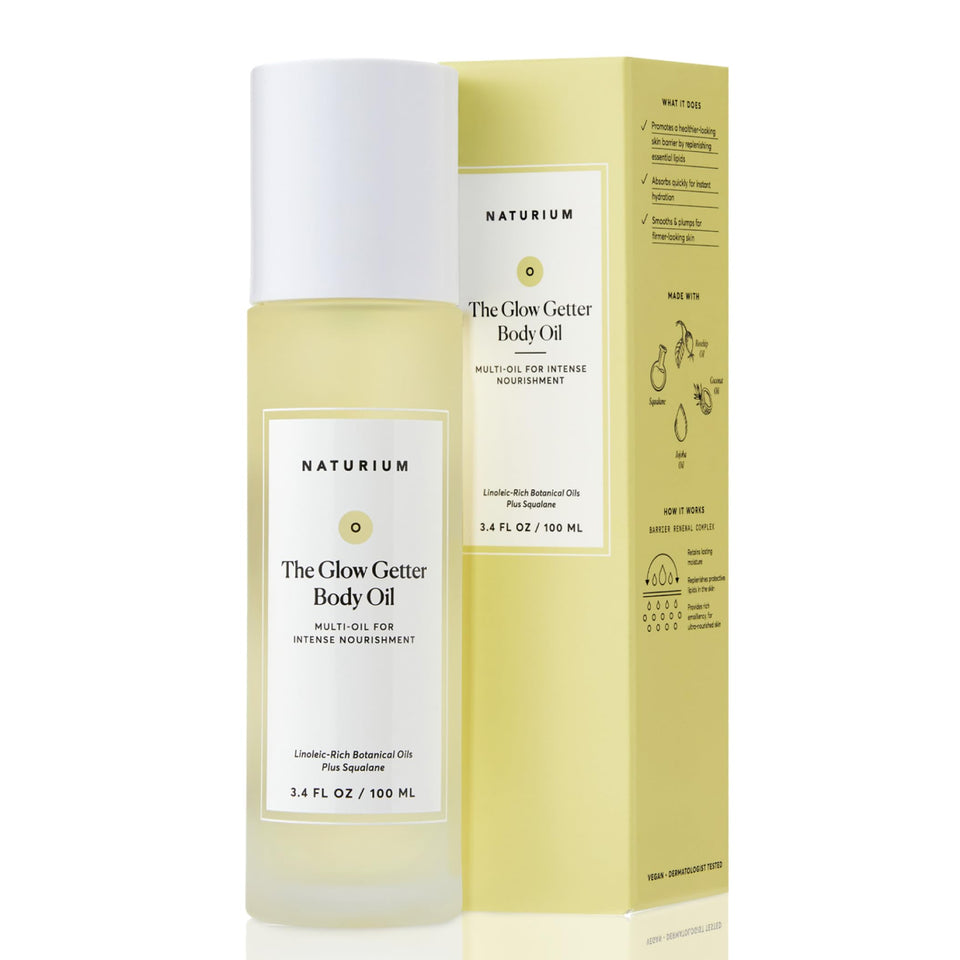 Naturium front packaging showing bottle and label for easy identification and trust