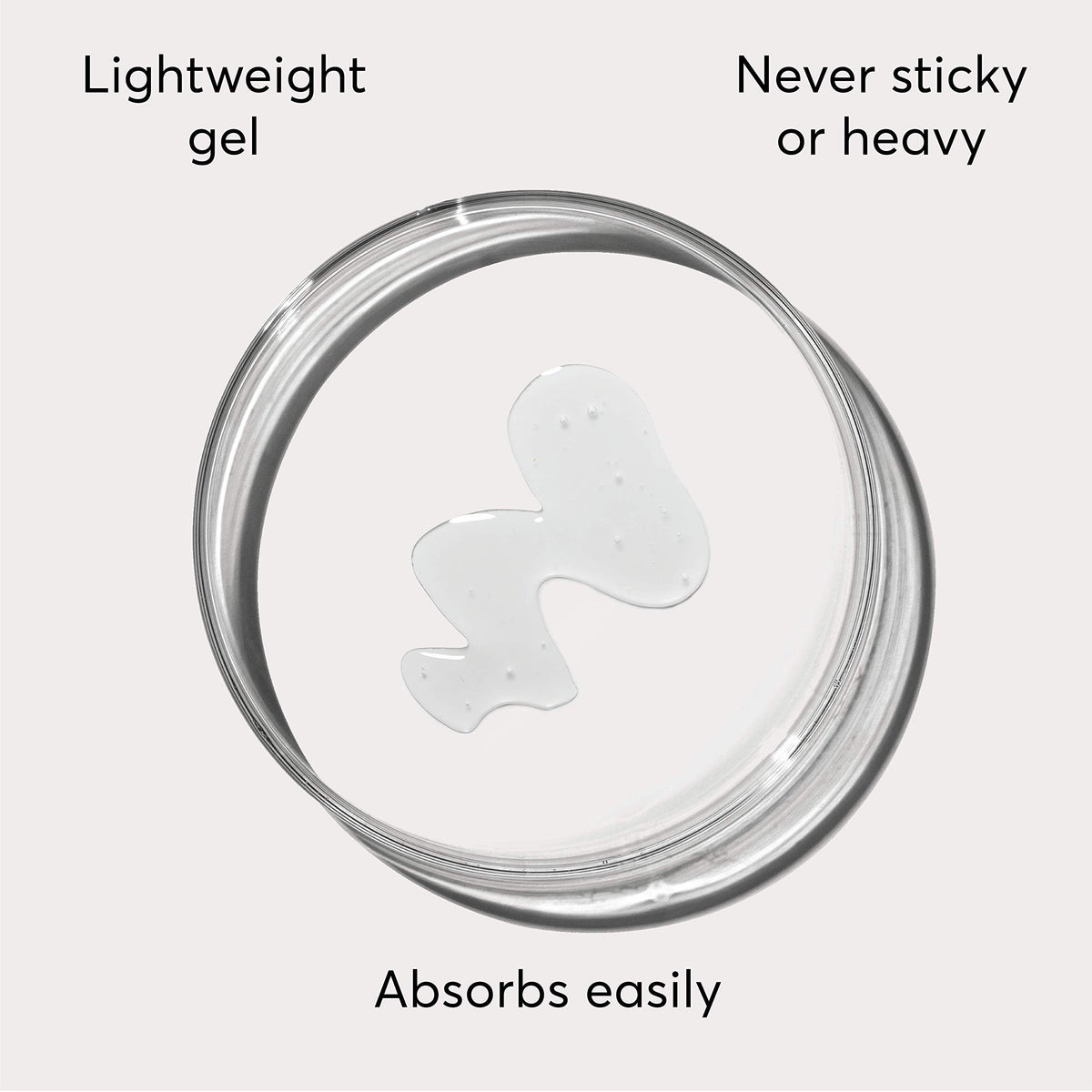Naturium bottle label detail focusing on active 10% glycolic acid and benefits
