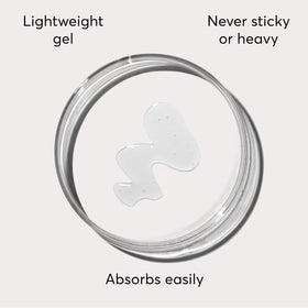 Naturium bottle label detail focusing on active 10% glycolic acid and benefits