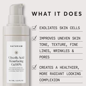 Naturium gel texture close-up highlighting lightweight, non-greasy feel for quick absorption