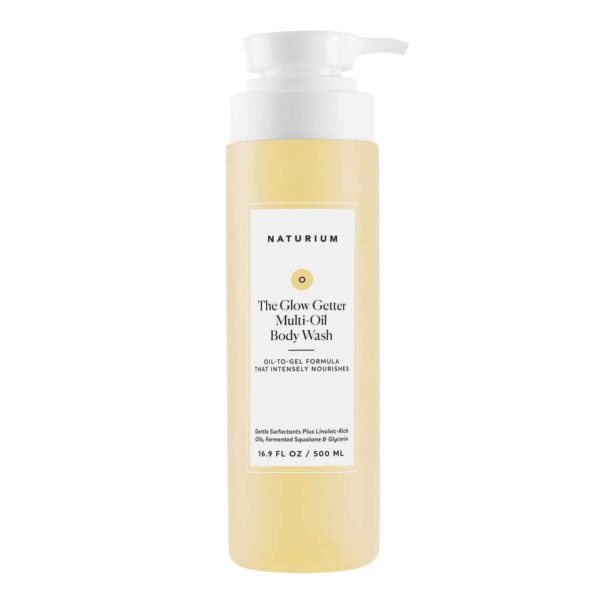 Naturium front bottle showing Glow Getter label and size for clear product ID and appeal