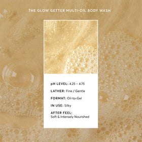 Naturium ingredient focus on glycerin droplets to convey deep hydration and moisture retention