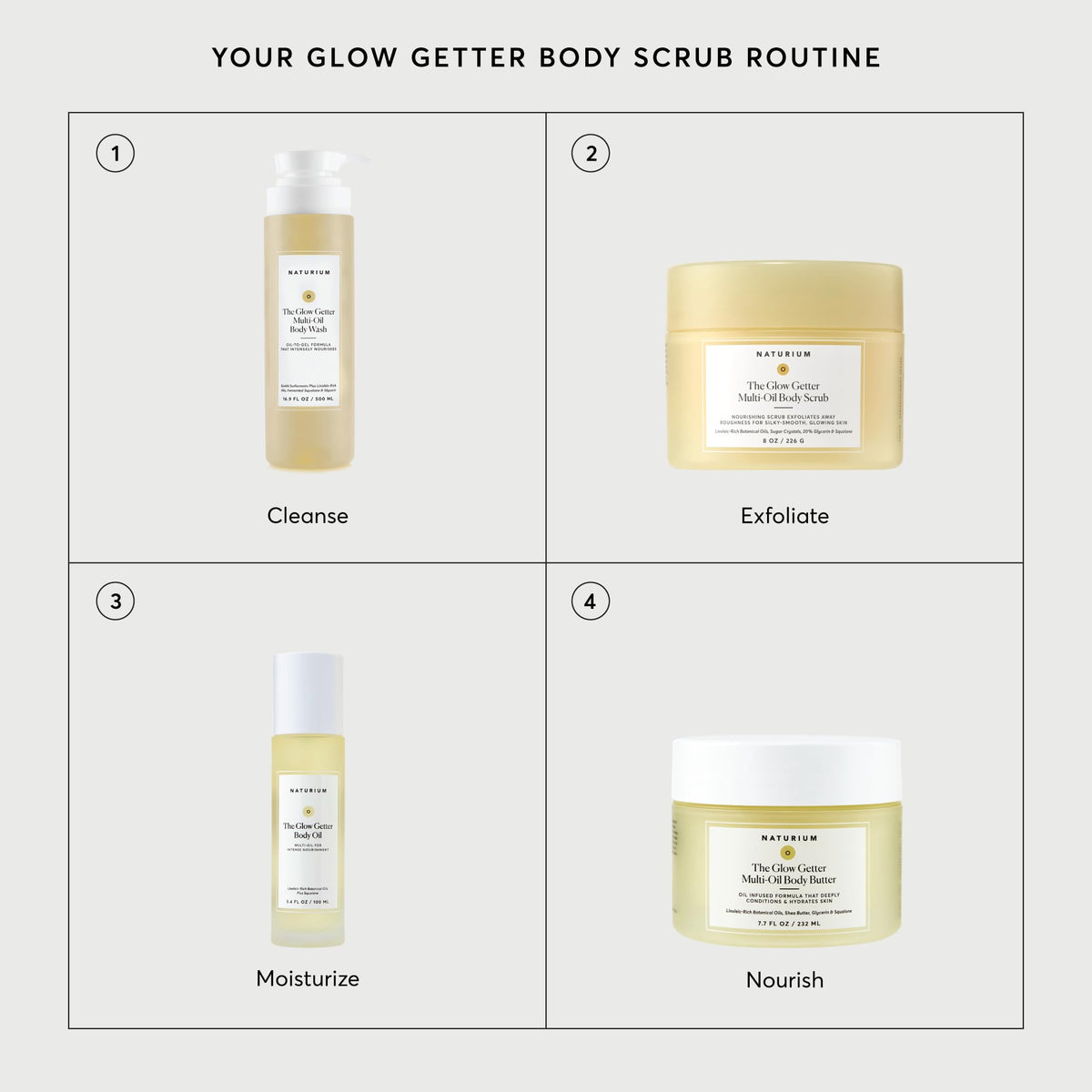 Naturium product in hand demonstrating application and immediate smoothness