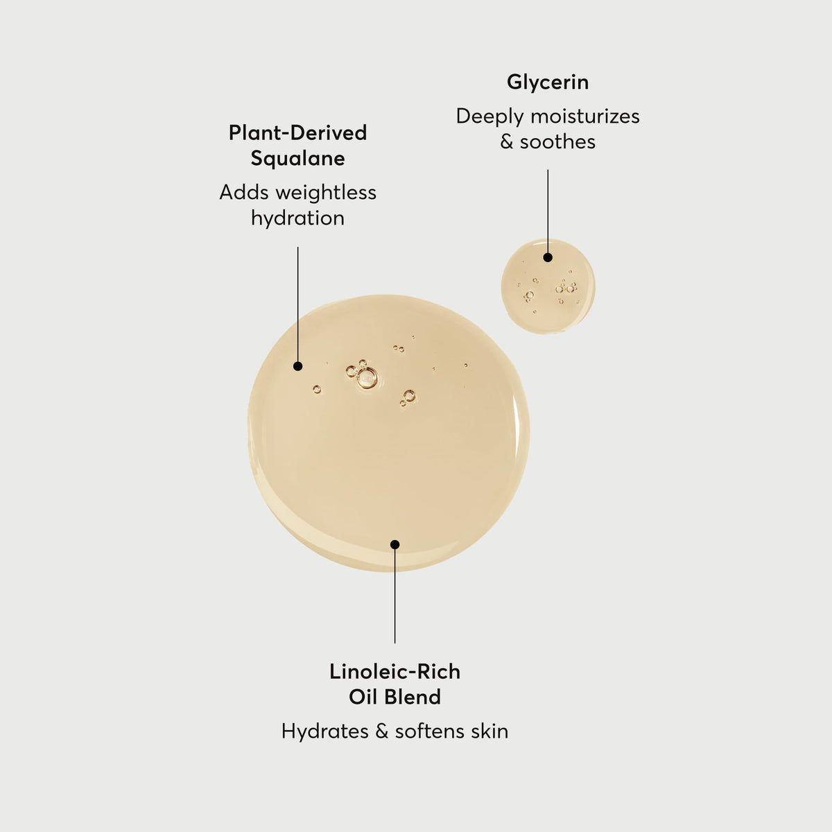 Naturium closeup pump dispensed texture highlighting smooth oil-to-lather transition benefit