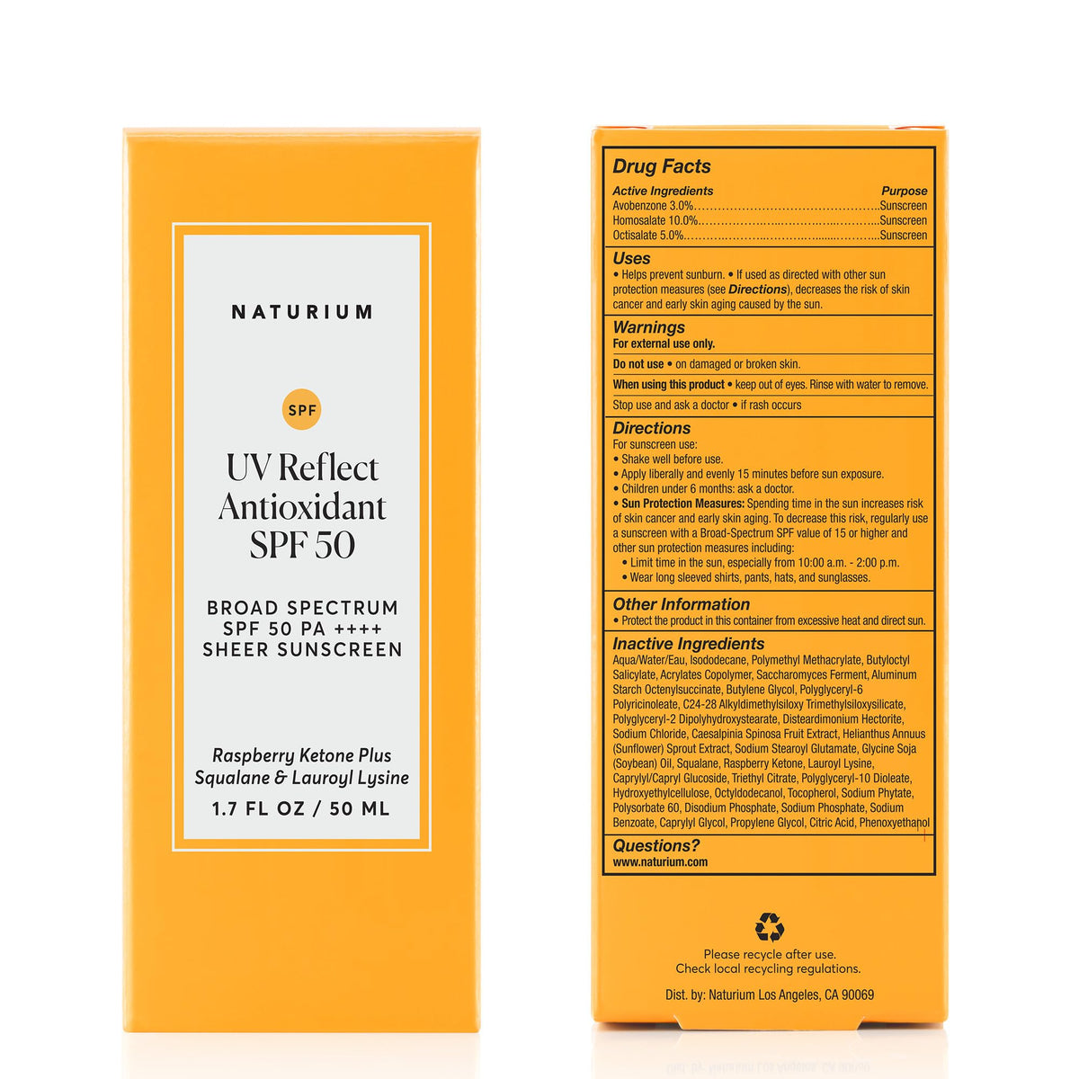 Hand holding Naturium 1.7 oz to show travel-size convenience benefit