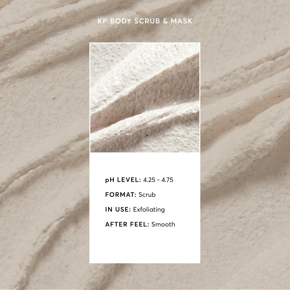 Naturium in-shower application on leg demonstrating easy use and instant smoothing