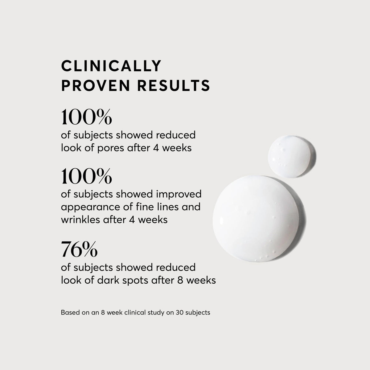 Naturium close-up of label listing niacinamide 12% and zinc 2% benefits