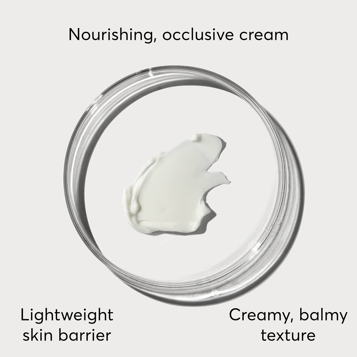 Naturium open jar top view revealing rich balm texture for deep moisture