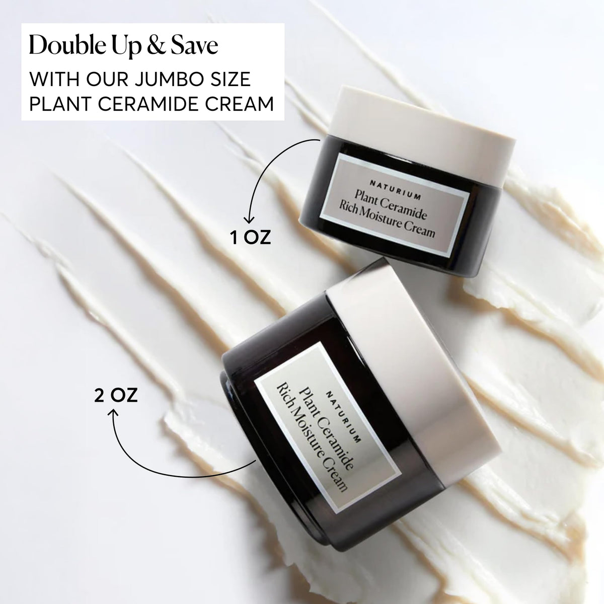Naturium product label and claims visible to convey ingredient benefits