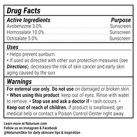 Naturium in a morning routine scene offering quick sun protection and glow