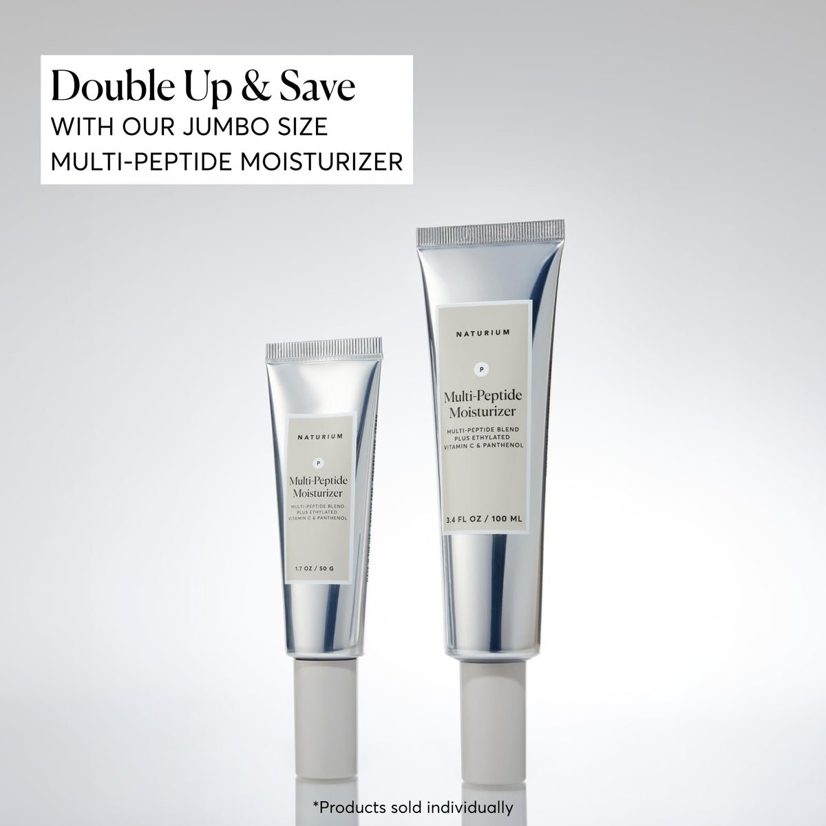 Naturium dispensing moisturizer illustrating controlled pump and easy application