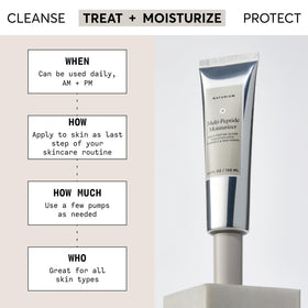 Naturium close-up of cream texture demonstrating smooth hydration effect