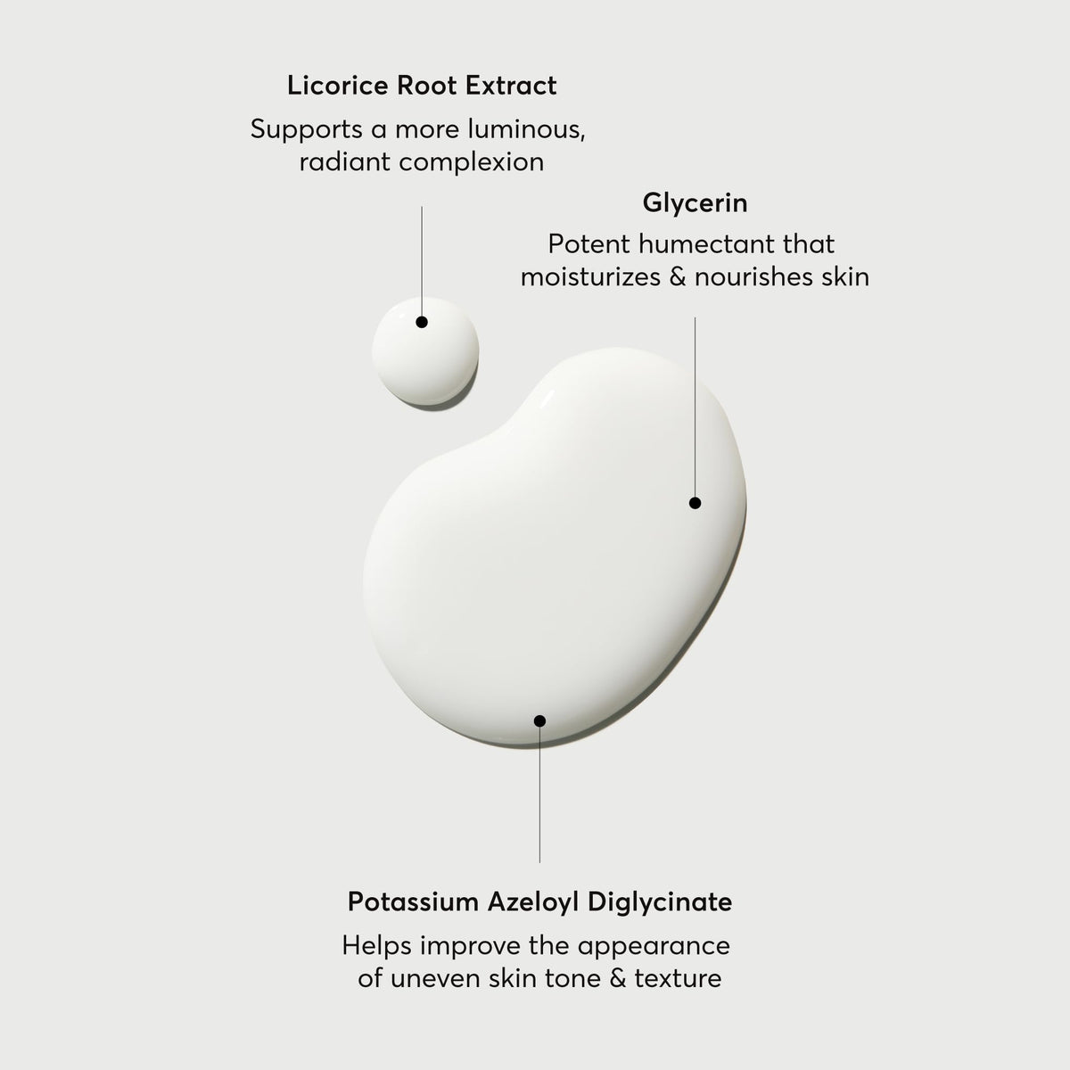 naturium milky toner texture dispensed to show lightweight lotion consistency and absorption