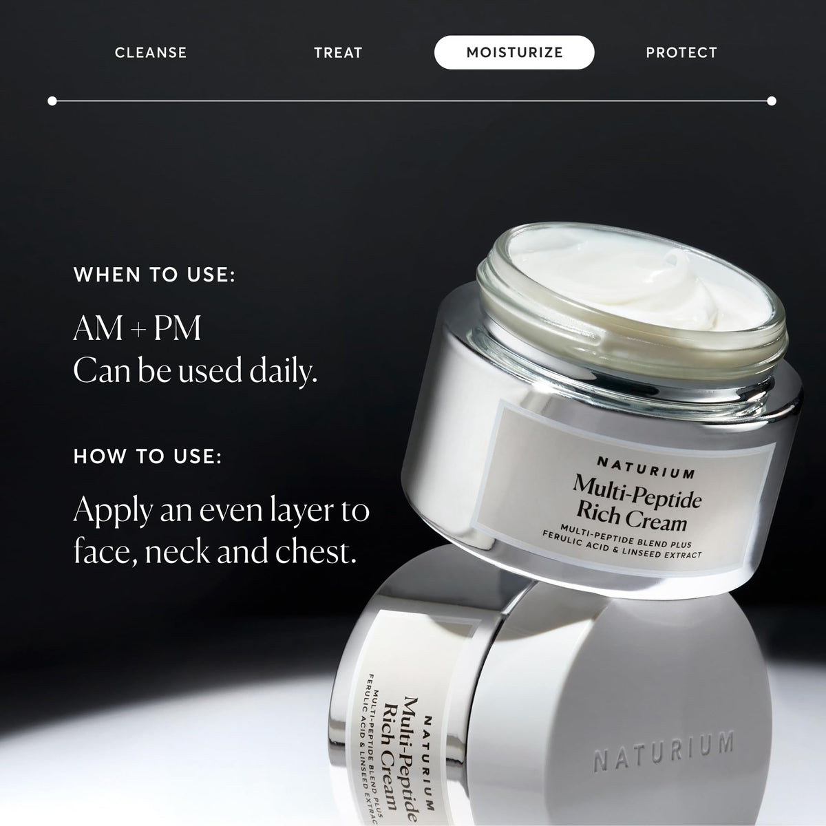 Naturium ingredient visual with ferulic acid highlighting antioxidant support