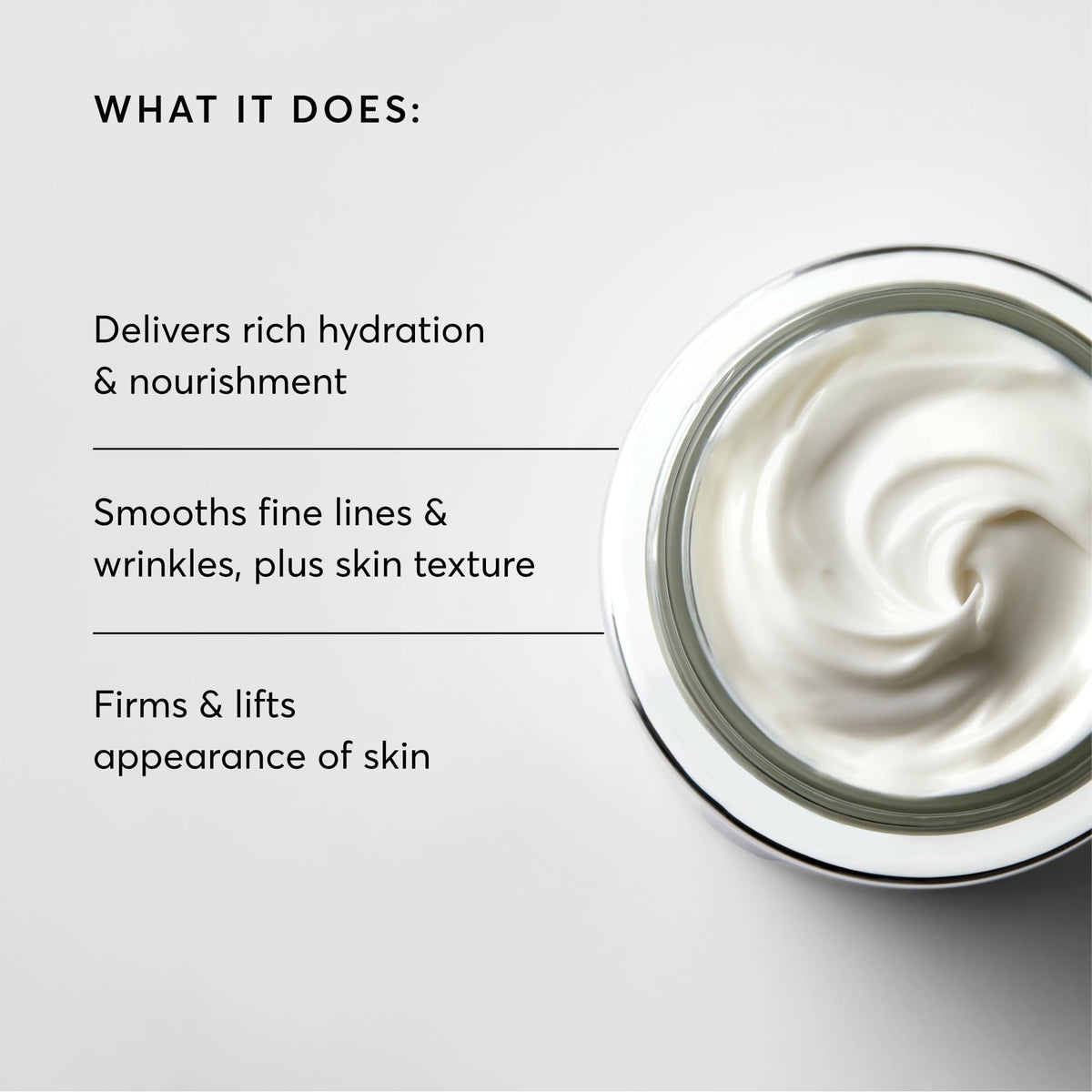 Naturium open jar revealing creamy formula and nourishing appearance
