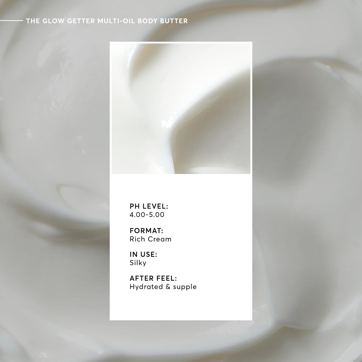 Naturium texture closeup displays whipped butter consistency and easy absorption