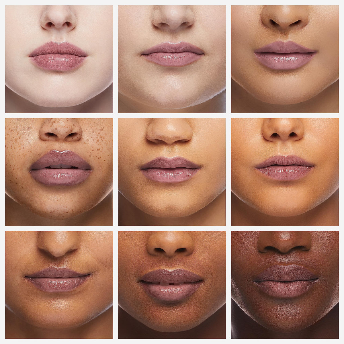 Naturium being applied to lips demonstrating smooth glossy finish and hydration