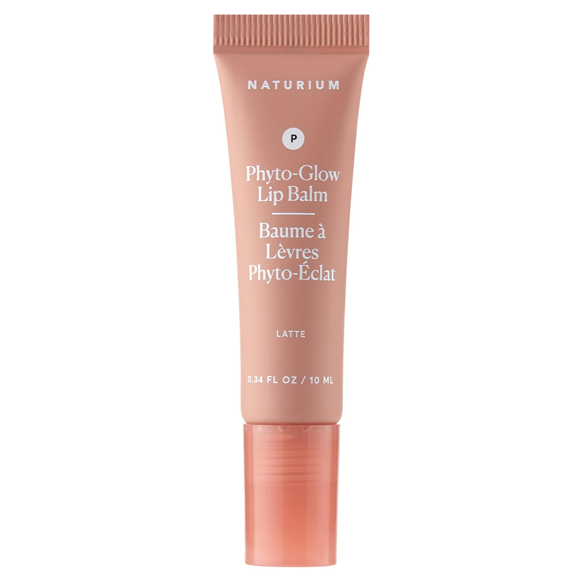 Naturium Phyto-Glow front packaging showing Latte tint and glossy finish benefit