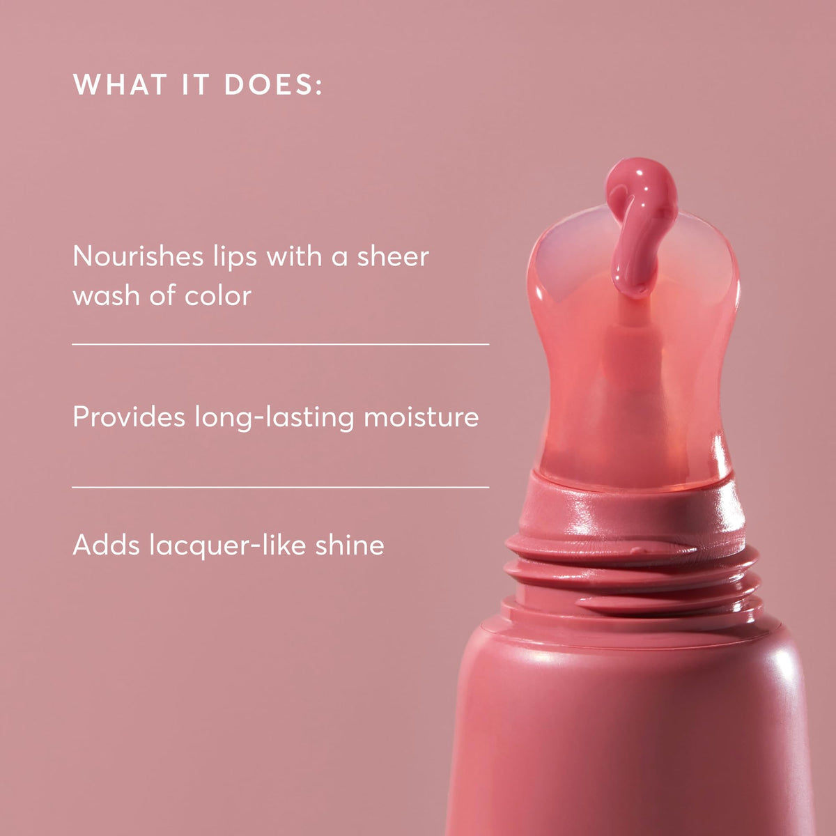 Naturium texture close-up displaying glossy balm surface and moisturizing sheen