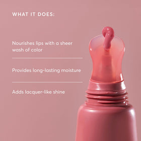 Naturium texture close-up displaying glossy balm surface and moisturizing sheen