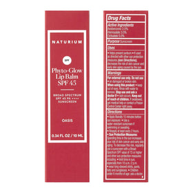 Naturium Phyto-Glow texture close-up highlighting nourishing shea and glossy shine