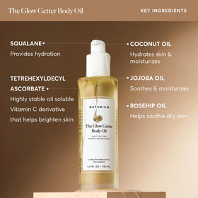Naturium product applied on arm illustrating hydrated, smoother-looking skin