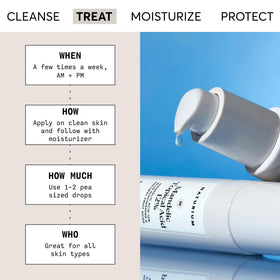 Naturium pump dispense detail demonstrating easy use and precise application
