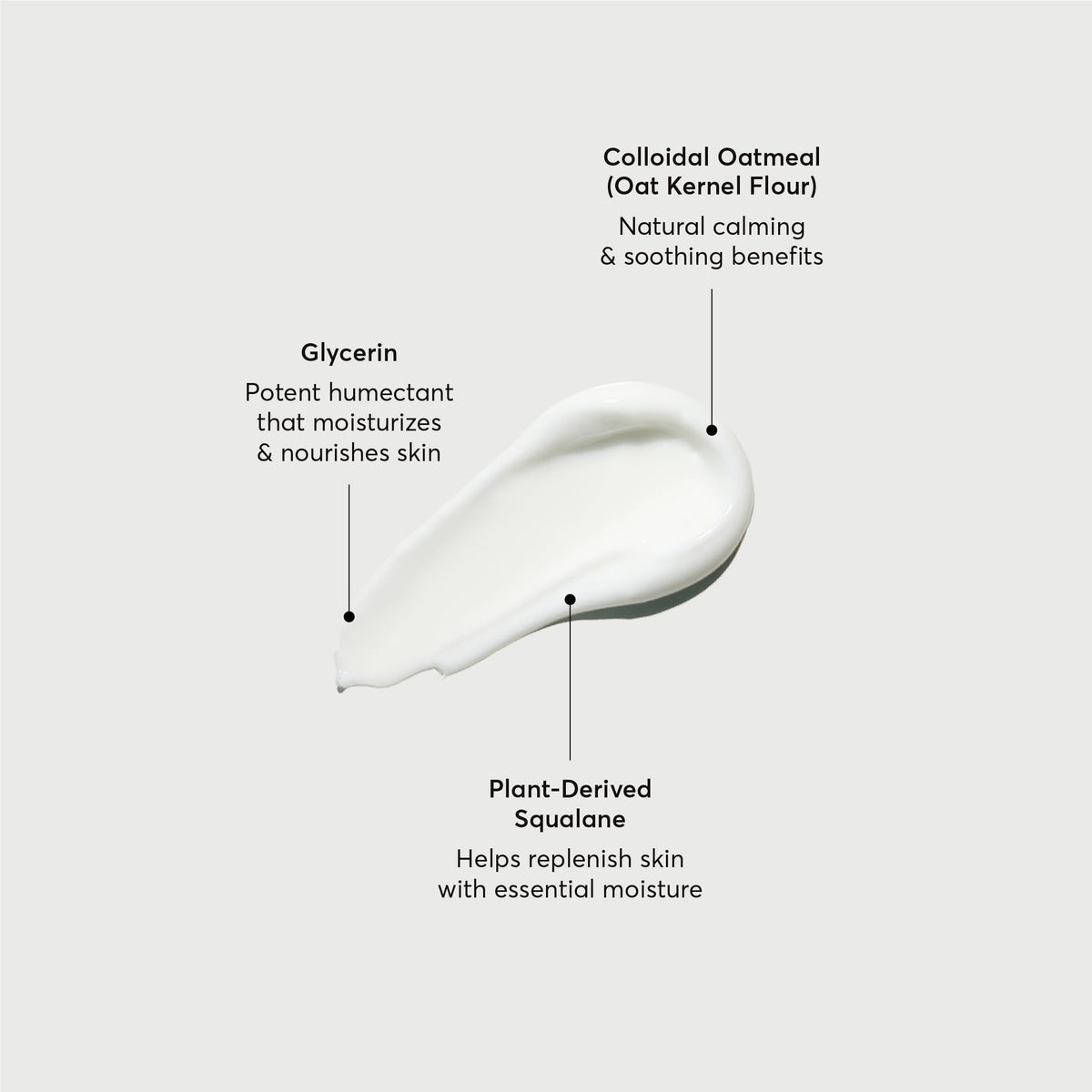 Pump dispensing Naturium cleanser into hand illustrating easy use and creamy consistency