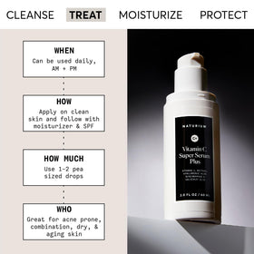 Naturium pump dispensing serum texture for quick absorption and hydration benefit