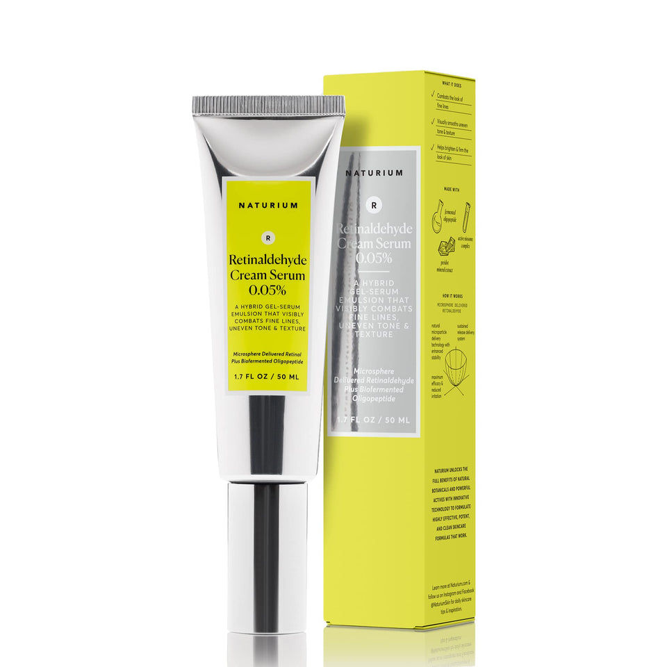 Naturium front packaging showing product name and benefit for smoother skin