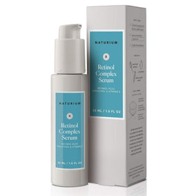 Naturium bottle front view showing label and compact 1 oz size benefits
