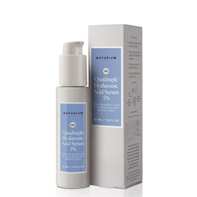 Naturium bottle front view showing clean packaging and benefit of hydration